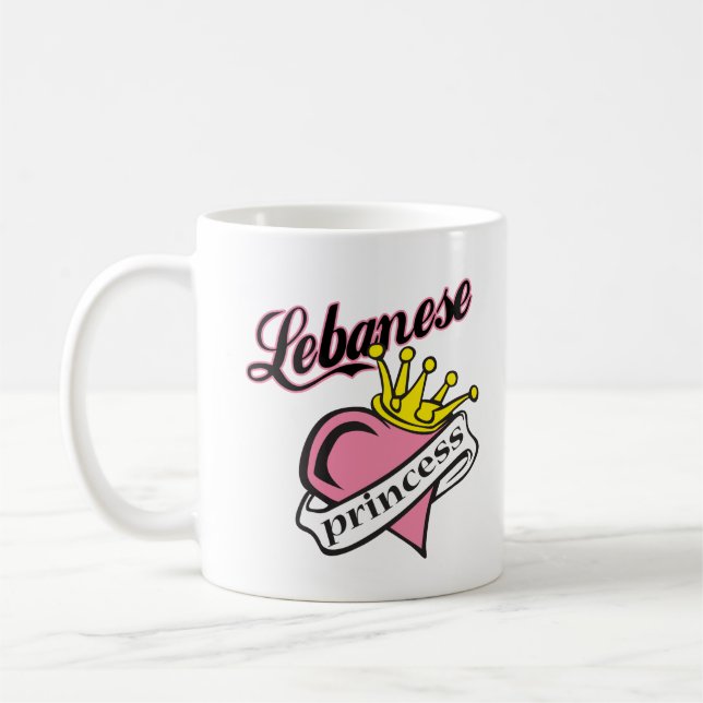 Libanesische Prinzessin Tasse (Links)