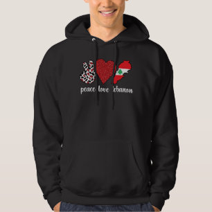 Libanesische Roots Libanon Flagge Libanon Hoodie