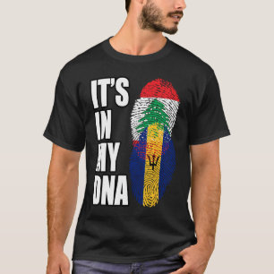 Libanesische und Barbadische DNS-Heritage T-Shirt