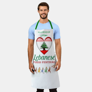 Libanesisches Essen Festival (Mahrajan) SCHÜRZE