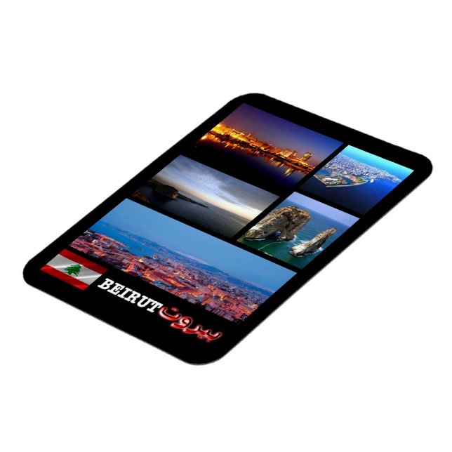 Libanon - Beirut - Mosaik - Magnet (Linke Seite)