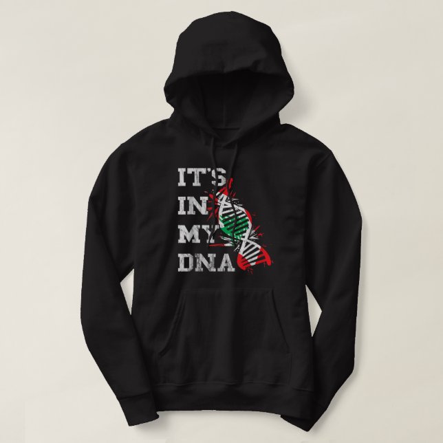Libanon Es ist in meinem DNA-libanesischen Unabhän Hoodie (Design vorne)