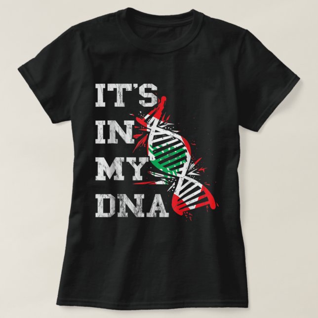 Libanon Es ist in meinem DNA-libanesischen Unabhän T-Shirt (Design vorne)