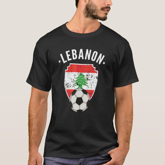 Libanon Fahne Libanon Libanon Flag Libanesischer S T-Shirt (Vorderseite)