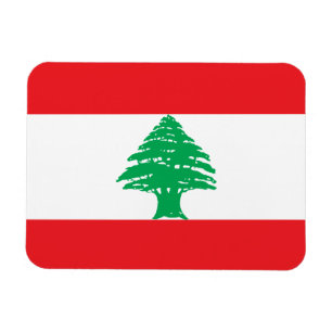 Libanon-Flagge Magnet