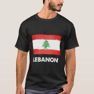Libanon-Flagge T-Shirt
