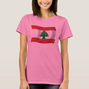 Libanon-Flaggen-Shirt T-Shirt
