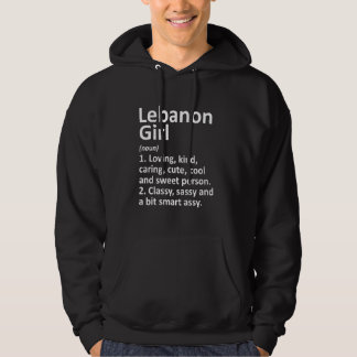 Libanon Girl Ky Kentucky Funny City Zuhause Roots Hoodie