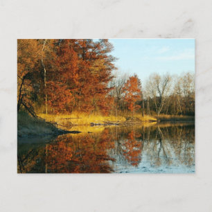 Libanon-Hügel Herbst Postkarte