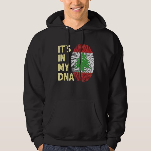 Libanon in meinem Libanon-Flaggenteam Hoodie (Vorderseite)