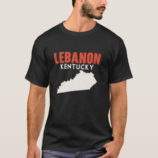 Libanon Kentucky USA Staat Amerika Reisen Kentucki T-Shirt