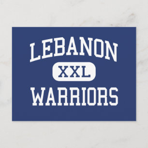Libanon - Krieger - Oberschule - Libanon Postkarte