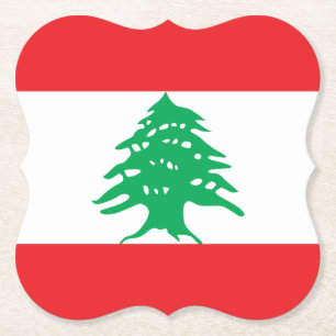 Libanon (libanesische Flagge) Untersetzer