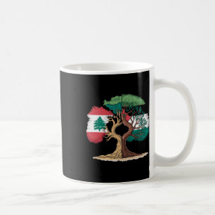 Libanon Palästinafahne Libanesische Palästinensisc Kaffeetasse