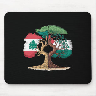 Libanon Palästinafahne Libanesische Palästinensisc Mousepad