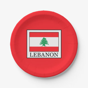 Libanon Pappteller