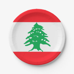 Libanon Pappteller