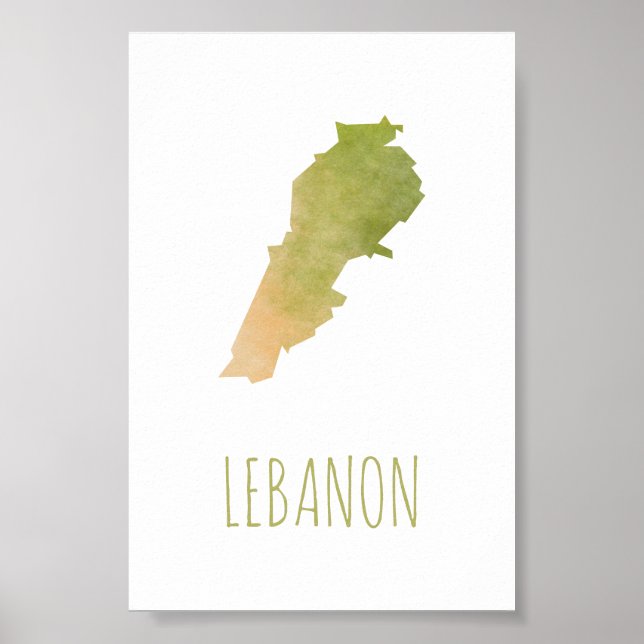 Libanon Poster (Vorne)