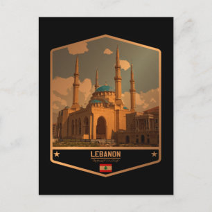 Libanon Postkarte