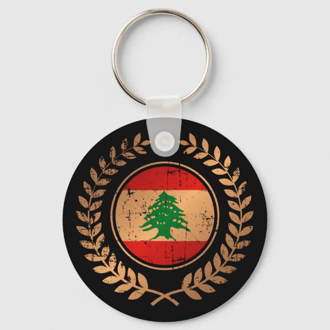 Libanon Schlüsselanhänger (Vorderseite)