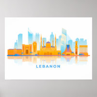 Libanon Skyline