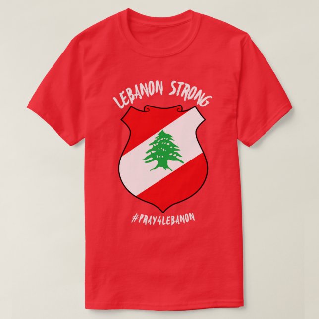 Libanon Stark1 T-Shirt (Design vorne)