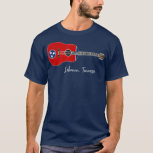 Libanon Tennessee Gitarre  T-Shirt