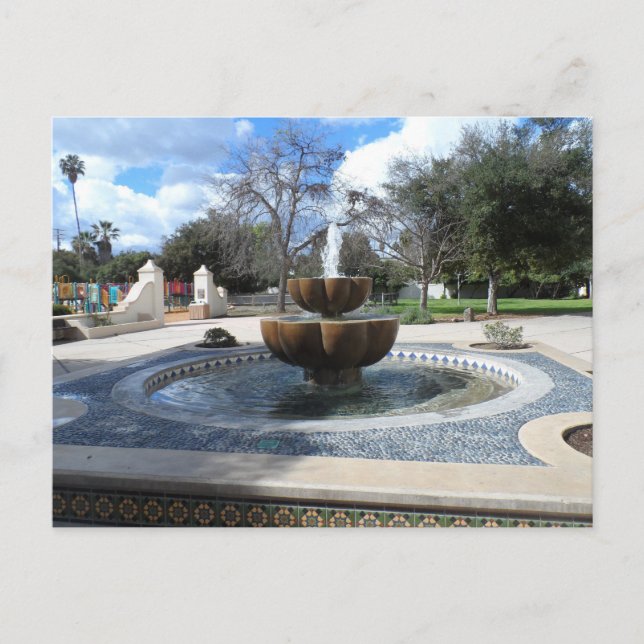 Libbey Park, Ojai Postkarte (Vorderseite)