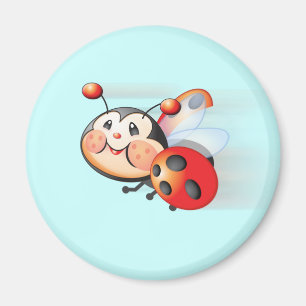 Libby der Marienkäfer-Magnet Magnet