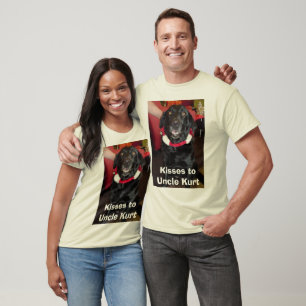 Libby, Holzkohle u. Lib1, küsst toUncle Kurt T-Shirt