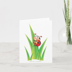 Libby-Ladybug-Merkkarte Karte