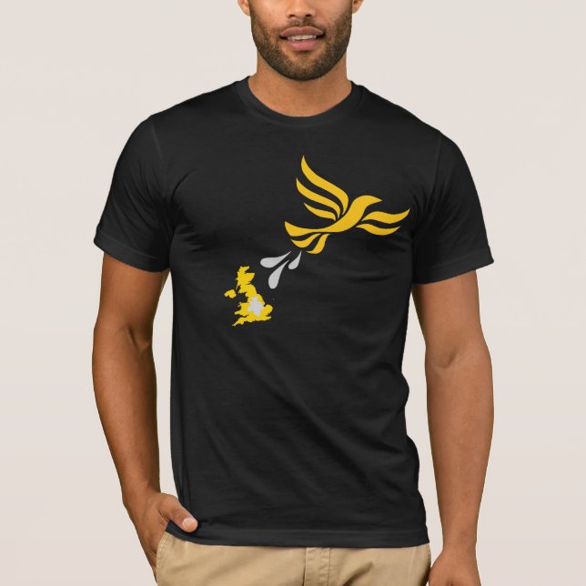LibDem Mist T-Shirt (Vorderseite)