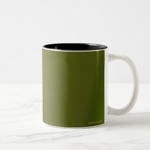 Libelle auf geknospter Iris Zweifarbige Tasse
