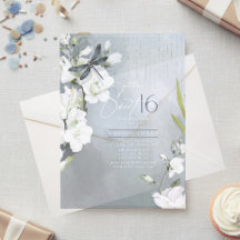 Libelle Floral Sweet 16 Dusty Blue ID1310