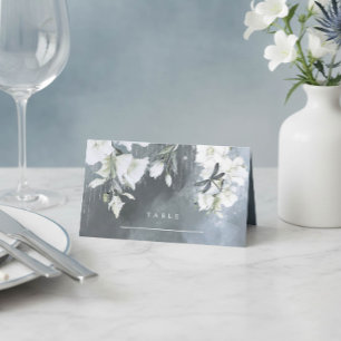 Libelle Floral Sweet 16 Dusty Blue ID1310 Platzkarte