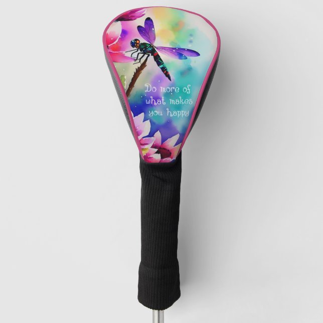 Libelle Golf Headcover (Vorderseite)