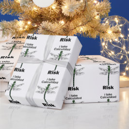 Libelle Ich Gehe Ein Berechnetes Risiko Ein Lustig Geschenkpapier