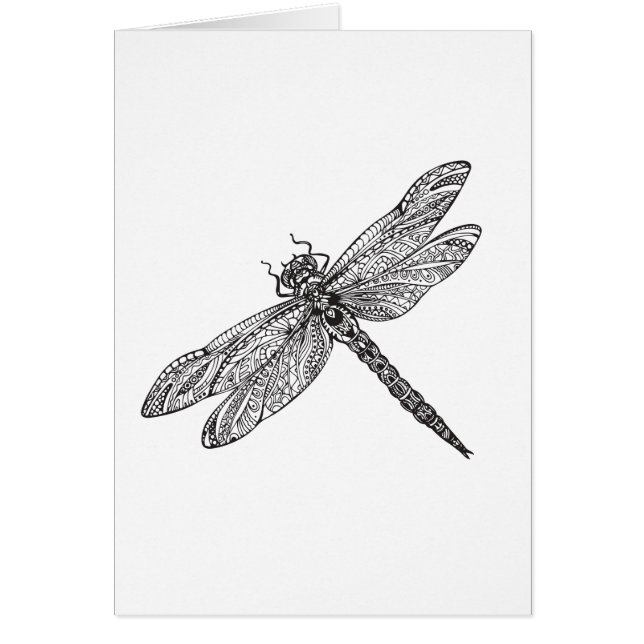 Libelle in der Art (Vorne)