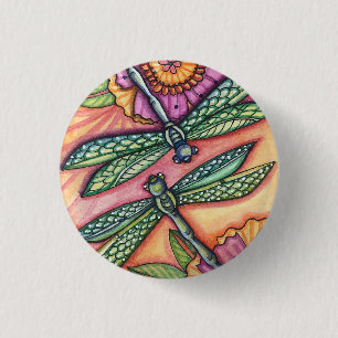 Libelle - Knopf Button