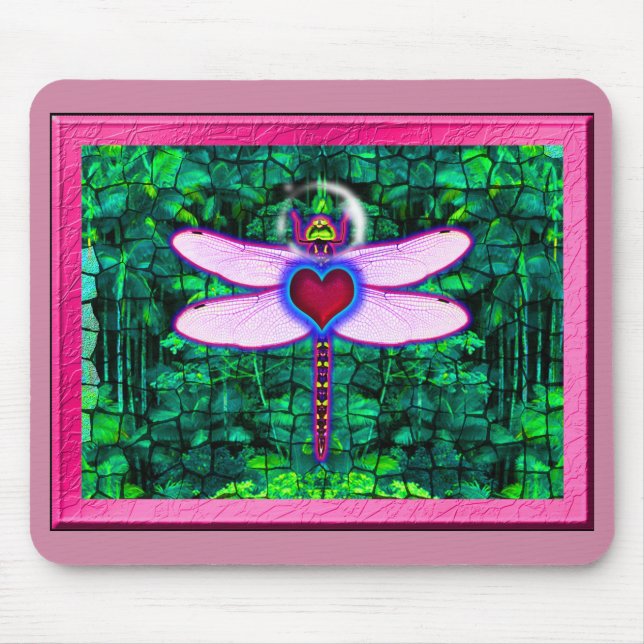 Libelle Mousepad (Vorne)