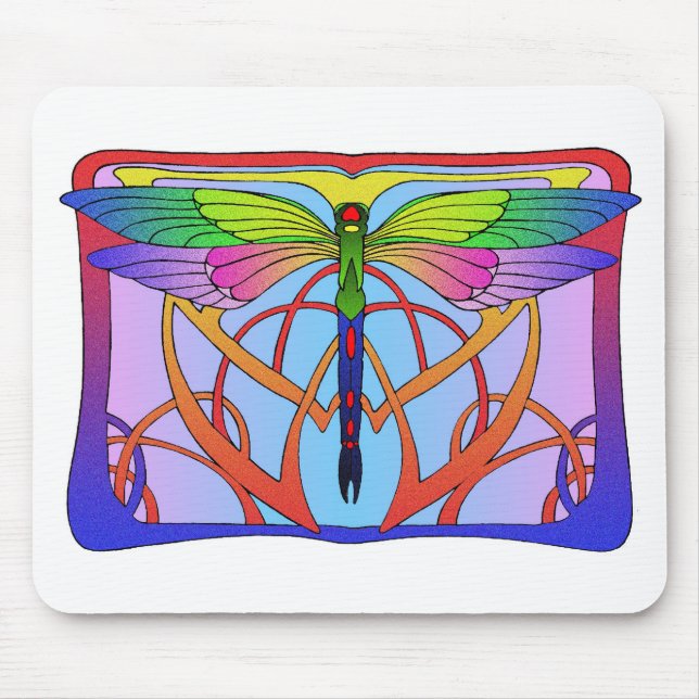Libelle Mousepad (Vorne)