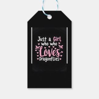 Libelle Nur Ein Mädchen Das Libellen Liebt T-Shirt Geschenkanhänger