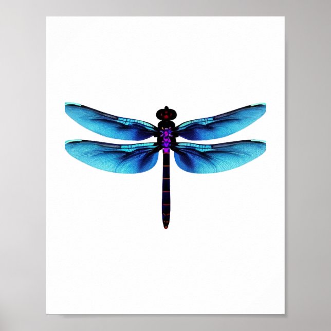 Libelle Poster (Vorne)