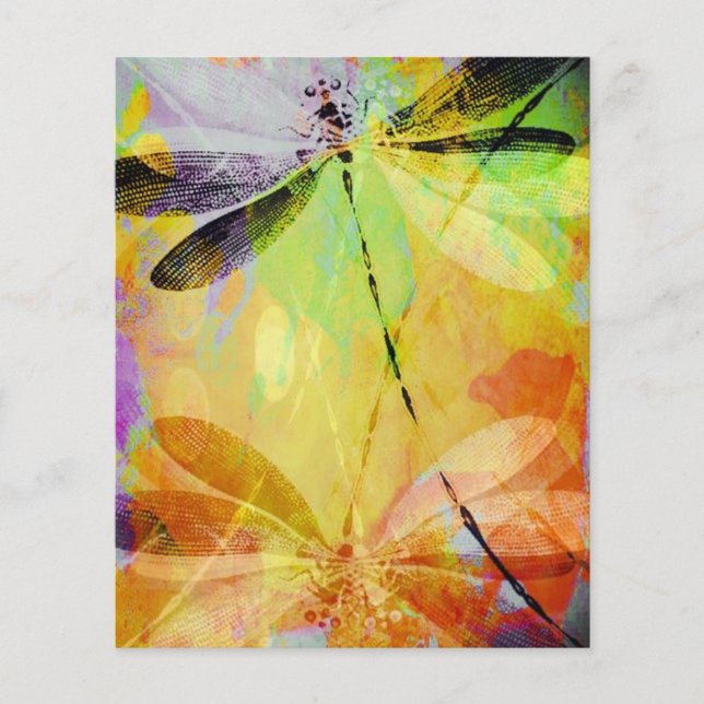 Libelle-Reflexion (Vorderseite)