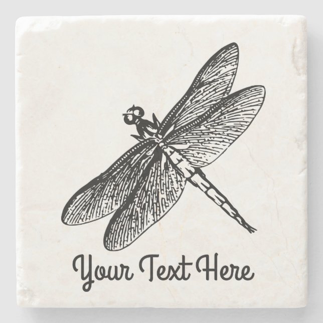 Libelle Steinuntersetzer (Vorderseite)
