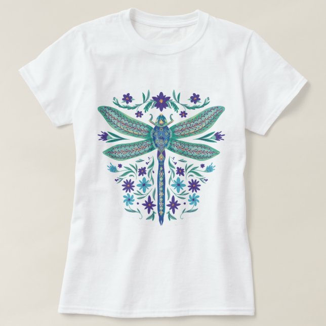 Libelle T-Shirt (Design vorne)