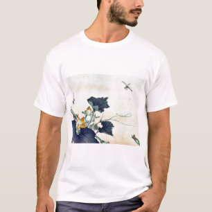 Libelle und Kürbis durch Ogata, Gekko Ukiyoe T-Shirt