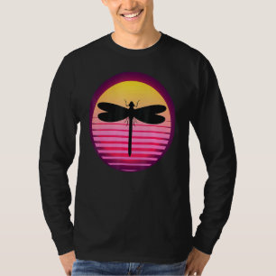 Libelle Vintage Fliegendes Tier Für Männer Frauen T-Shirt