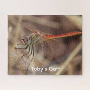 Libellen auf Mais Foto Personalisiertes Puzzle