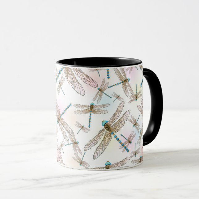 Libellen-Ballett Tasse (VorderseiteRechts)